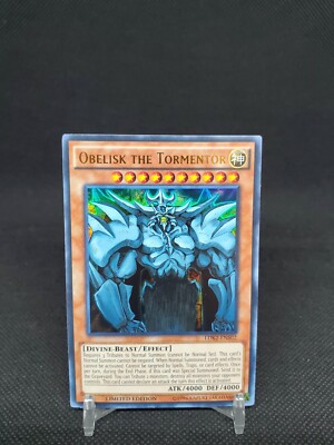 Obelisk The Tormentor LDK2-EN02 Ultra Rare Limited Edition NM Yugioh Card-image