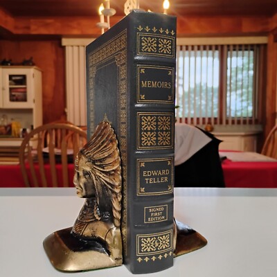 Easton Press MEMOIRS Edward Teller signed 1st ed Manhattan Project atom bomb-image