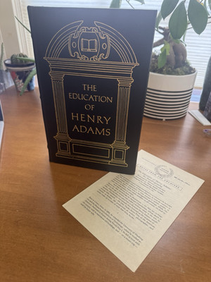  1970 THE EDUCATION OF HENRY ADAMS Easton Press Famous Edition -image