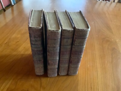 The Life & Works of Robert Burns, ed James Currie, publ. 1824, S. King NY 4 vol-image