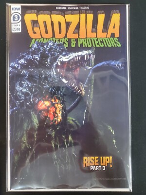 Godzilla Monsters & Protectors #3 B IDW VF/NM Comics Book-image