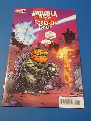 Godzilla vs Fantastic Four #1 Young variant NM Gem Wow-image