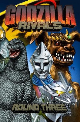 Mark Martinez Matt Frank Godzilla Rivals: Round Three (Paperback)-image