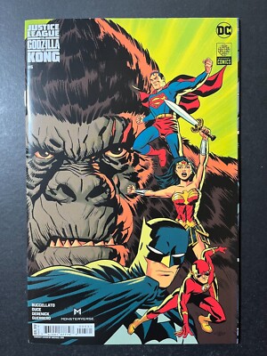 JUSTICE LEAGUE VS GODZILLA VS KONG #5 *NM OR BETTER!* (DC, 2024)  CHO VARIANT!-image