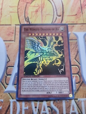 *** The Winged Dragon of Ra Limited Ed*** ORCS-ENSE2 | Super Rare | YuGiOh! NM-image
