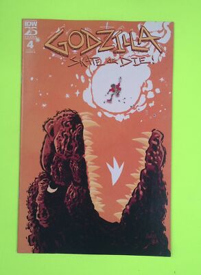Godzilla Skate or Die #4b 2024 IDW Publishing Variant High Grade G31-13-image