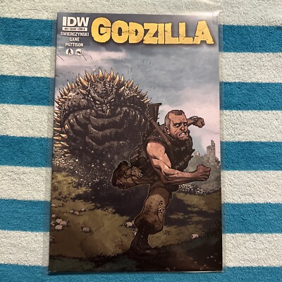 Godzilla Comic #3, Cover A, IDW Publishing, July 2012-image