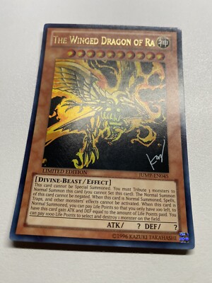 Yugioh The Winged Dragon Of Ra Limited Edition Ultra Rare JUMP-EN045 HP-image