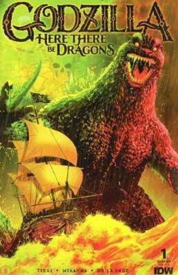 Godzilla: Here There Be Dragons - #1-image