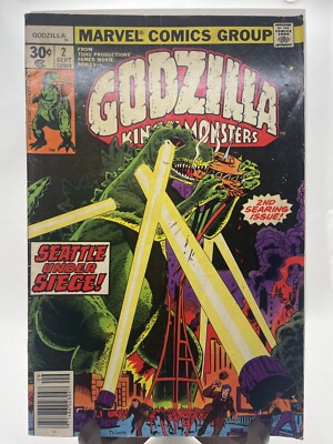 Bronze Age Godzilla #2, #13 / Devil Dinosaur #5 - Lot of  3-image
