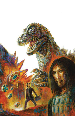 Godzilla: Heist #1C VF/NM; IDW | RI 1:25 Variant Virgin - we combine shipping-image
