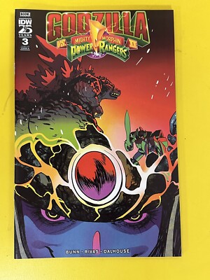 GODZILLA VS MIGHTY MORPHIN POWER RANGERS: II #3 NM 2024 Bagged & Boarded 🐶-image