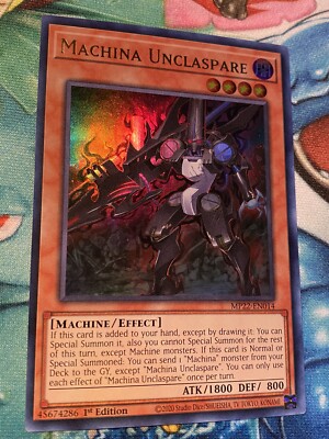 Machina Unclaspare MP22-EN014 | Tin of the Pharaoh's Gods, Ultra NM!-image
