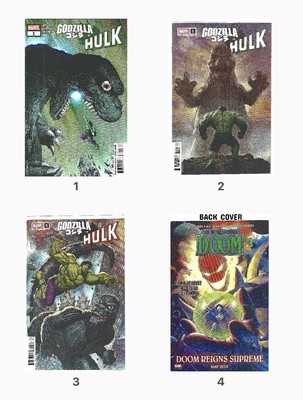 GODZILLA VS HULK (2025, MARVEL) #1 NM  - 6 VARIANT  COVER CHOICES  / UPDATED-image