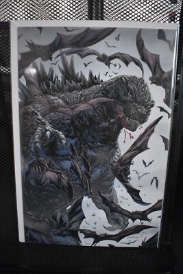 Godzilla Here There be Dragons #3 Kirkham Virgin Incentive Variant IDW 2023 9.4-image