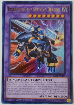 Yugioh! - Rindbrumm the Striking Dragon - RA02-EN025 - Ultra  Rare - NM/M-image