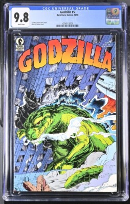 Godzilla 5 (Dark Horse, 1988)  CGC 9.8 WP-image