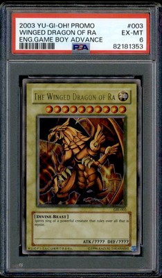 Winged Dragon of Ra GBA 2003 #GBI-003 (PSA 6)-image
