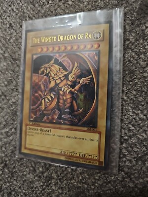Yu-Gi-Oh!  The Winged Dragon of Ra GBI-003 Near Mint! Ultra Rare-image
