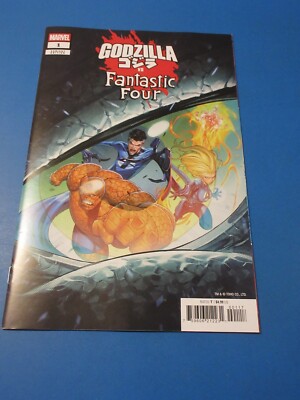 Godzilla vs Fantastic Four #1 Rare 1:25 Coello variant  NM Gem Wow-image