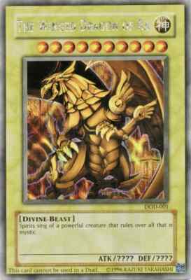 Yugioh - The Winged Dragon of Ra - DOD-001 - Secret Rare -LP-image