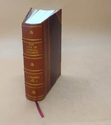 The Life Of Samuel Johnson Volume 1 1907 [Leather Bound]-image