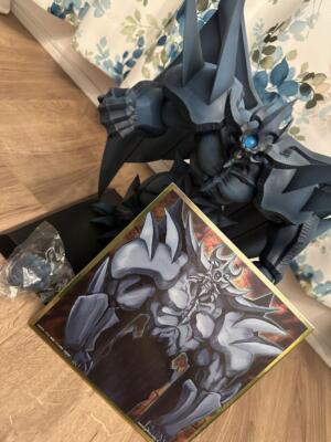 Figure KOTOBUKIYA YuGiOh Duel Monsters OBELISK THE TORMENTOR EGYPTIAN GOD STATUE-image