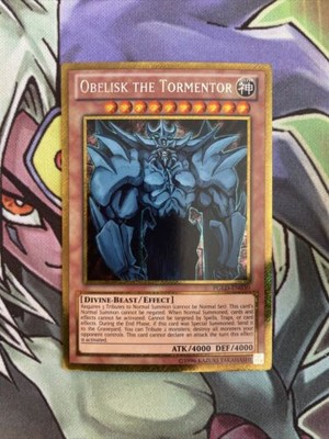 PGLD-EN030 Obelisk The Tormentor Gold Secret Rare Unl Edition NM Yugioh Card-image