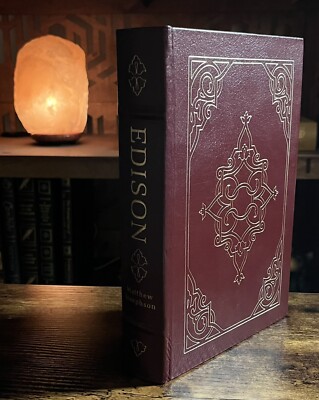 Edison by Matthew Josephson Easton Press American Inventor History Biography-image