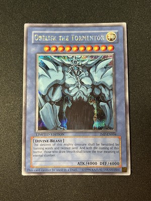 Yu-Gi-Oh! Obelisk The Tormentor Limited Edition - JMP-EN004-image