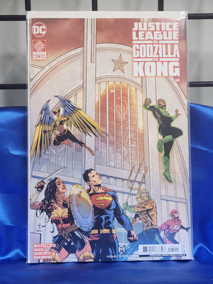 Justice League vs. Godzilla vs. Kong #5A. We Combine. We Pack Well-image