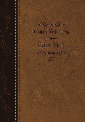 God's Wisdom For Your Every Need - Del- 9781404187559, leather bound, Countryman-image