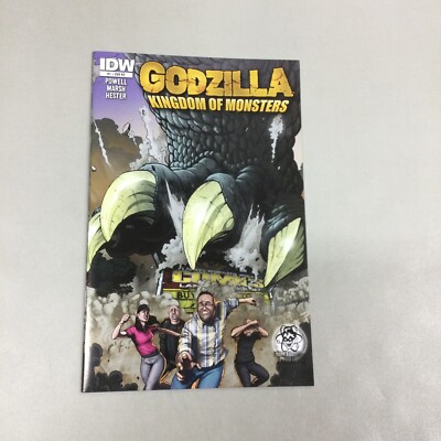 Godzilla Kingdom Of Monster #1 Lonestar Comic Exclusive IDW 2011 (GZ114)-image