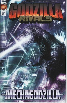 Godzilla Rivals vs. Mechagodzilla #1 RAD 1:10 Incentive Variant Cover (IDW)-image