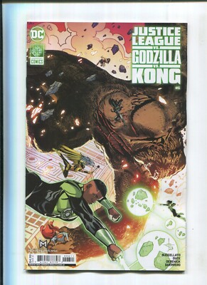 JUSTICE LEAGUE vs GODZILLA vs KONG #6 - DREW JOHNSON MAIN COVER - DC COMICS/2024-image