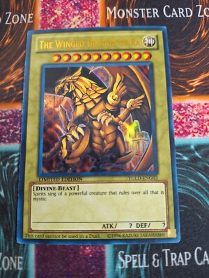 Yu-Gi-Oh! The Winged Dragon of Ra YGLD-ENG03 Limited Ultra Rare NM/LP-image
