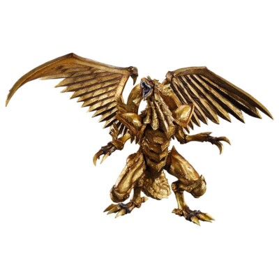 CX25 Yu-Gi-Oh Ichiban kuji Lastone Prize The Winged Dragon of Ra Figure Metallic-image