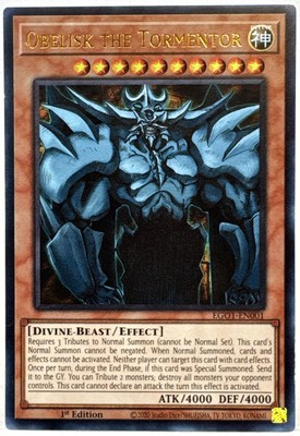 Yu-Gi-Oh! Obelisk the Tormentor EGO1-EN001 Egyptian God Deck: Obelisk the...-image