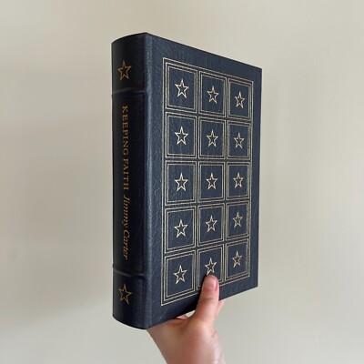 Jimmy Carter- Keeping Faith (Signed Easton Press)-image