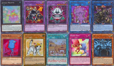 Yugioh Ojama Deck - Country Red Blue Emperor King Rescue Cat Duo Obelisk-image