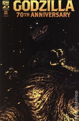 Godzilla 70th Anniversary 1B VF 2024 Stock Image-image
