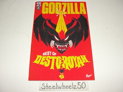 Godzilla Best Of Destoroyah #1 Comic IDW 2024 James Biggie Cover One Shot RARE-image
