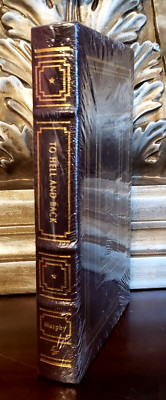 TO HELL AND BACK by Audie Murphy (Easton Press, Genuine Leather, New / Sealed)-image