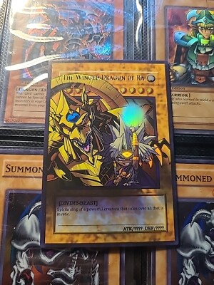 Winged Dragon Of Ra Egyptian God Cards Card Anime Yugioh Alt Art Rare -image