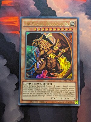 LDK2-ENS03 The Winged Dragon of Ra Ultra Rare Limited Edition YuGiOh Card - VLP-image
