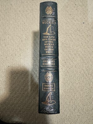 Easton Press Life and Time of the WICKED Witch of the West Signed and New Sealed-image