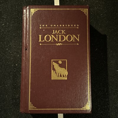 The Unabridged Jack London by Jack London (1997, Hardcover) Leather Bound-image
