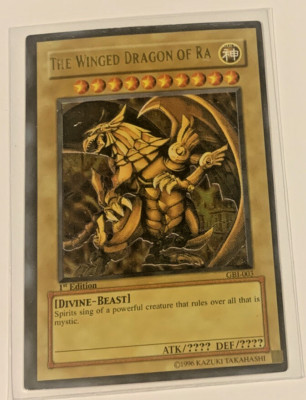 The Winged Dragon of Ra (Secret Rare) GBI-003  Yu-Gi-Oh! - 1st Edition-image