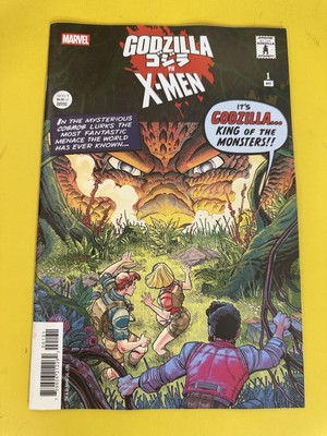 Godzilla vs X-Men #1  B Cvr Marvel 2025 Comics Bagged & Boarded Unread 🐶-image