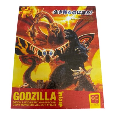 Godzilla Giant Monsters All-Out Attack 1000 Piece Jigsaw Puzzle-image